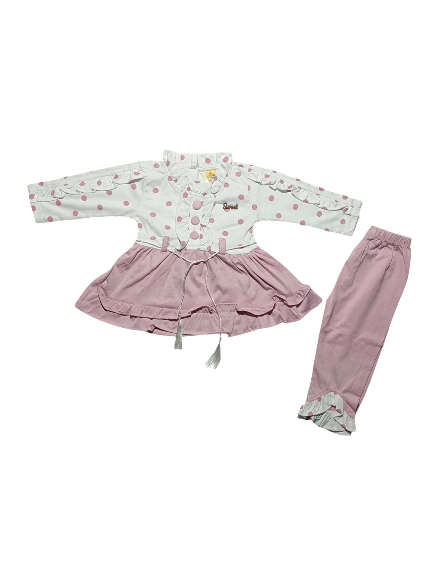 GIRLS FROCK AND TROUSER