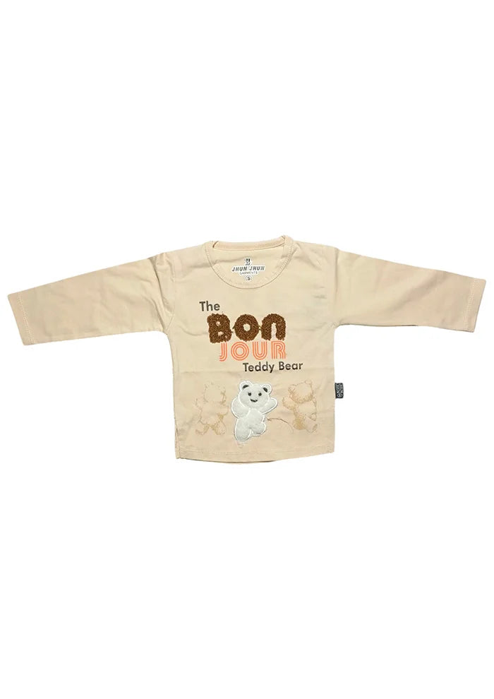 EMBOSED BEAR BOYS SUIT