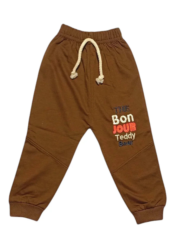 EMBOSED BEAR BOYS SUIT