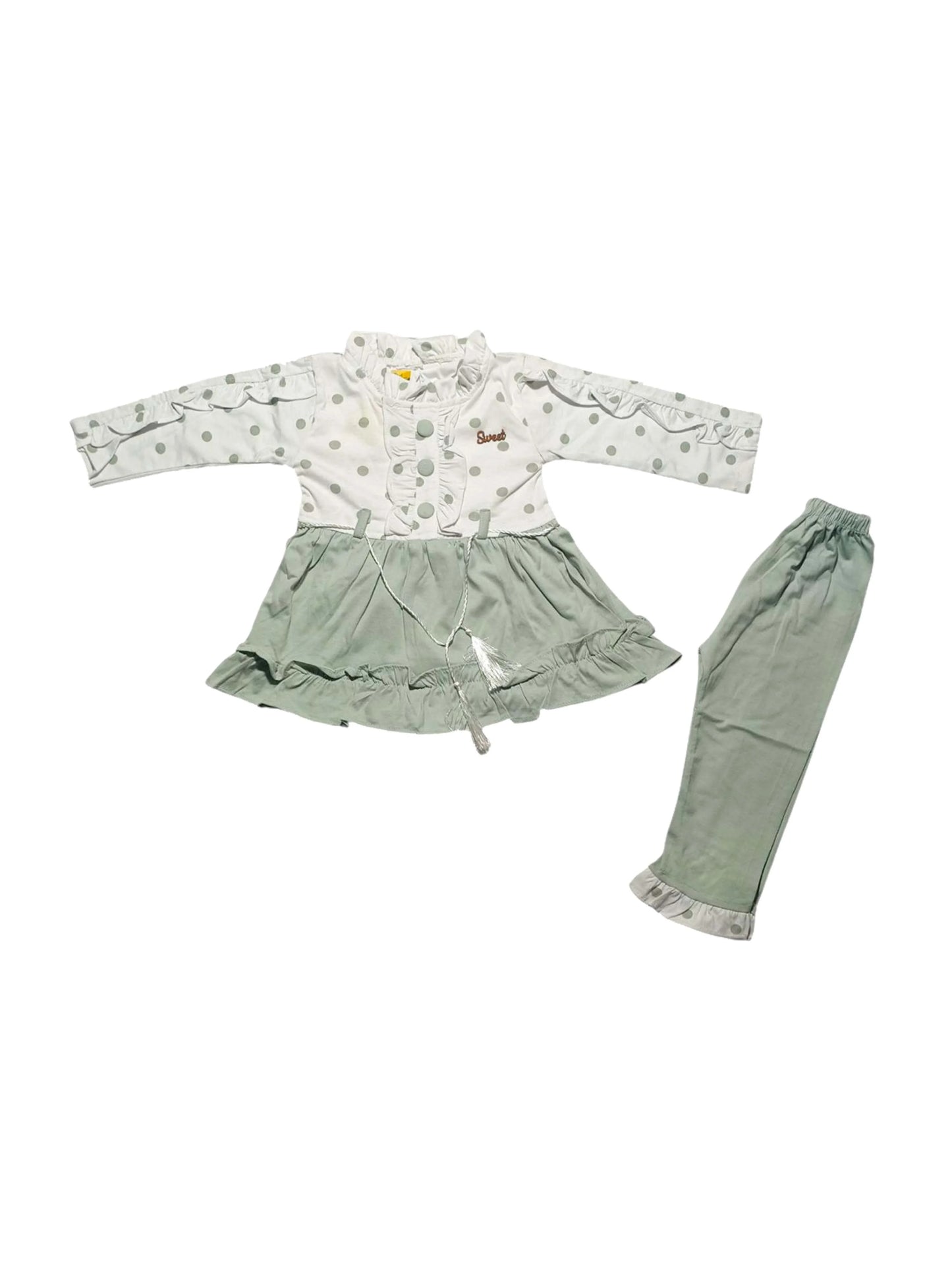 GIRLS FROCK AND TROUSER